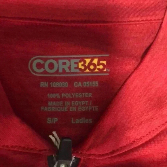 Core 365 activewear classic red heather size small - Picture 5 of 11